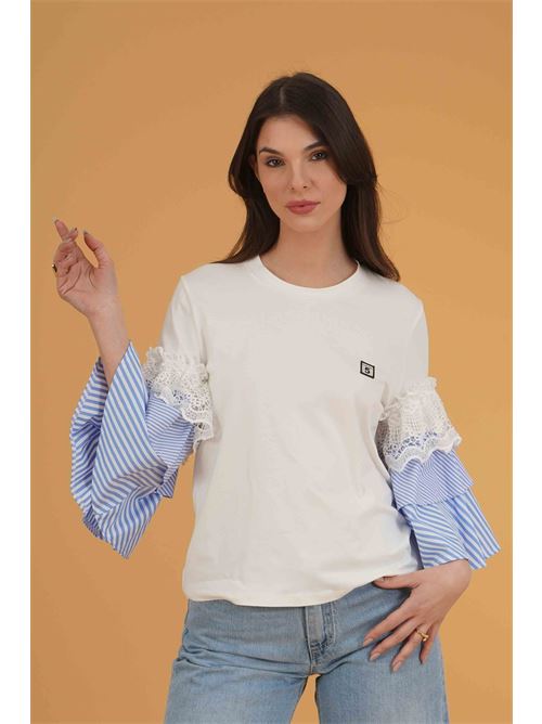 Maglia in cotone Il The' Delle 5 | SAMY 71BIANCO